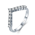 Hot Sale S925 Silver Rings Engagement Band Rings